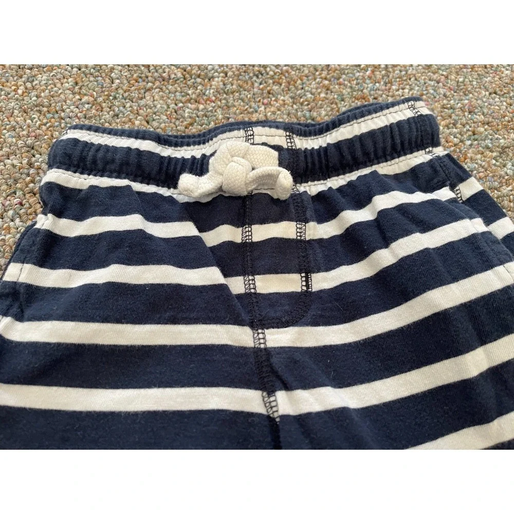 Gymboree Boys Blue & White Striped Shorts Size XS 4‎